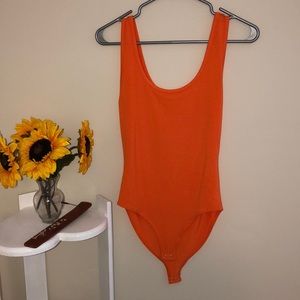 Orange Bodysuit